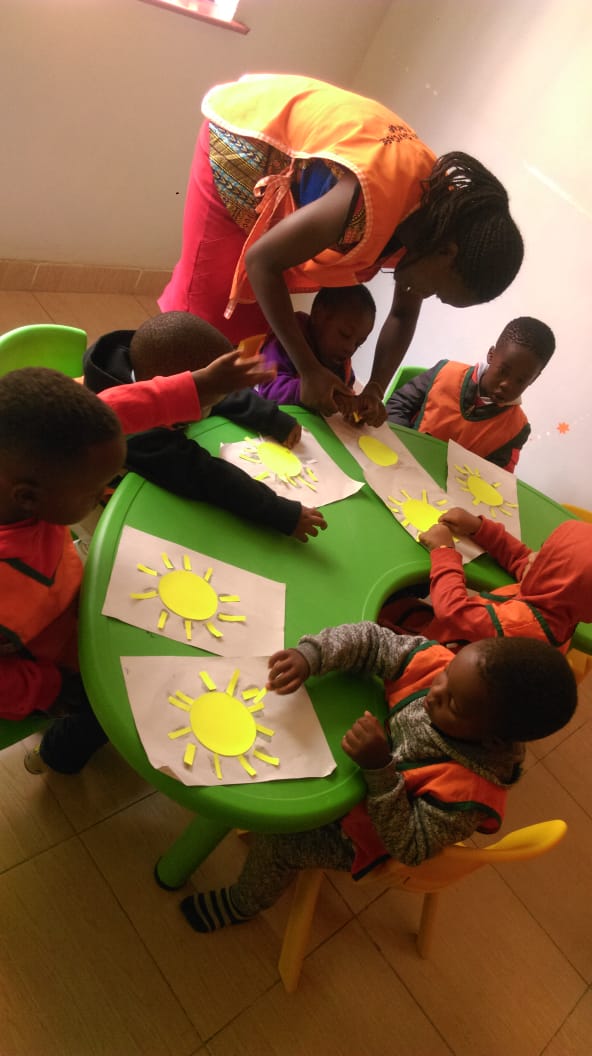 Creative arts and crafts activity